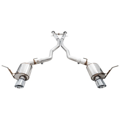 AWE Tuning 2020 Jeep Grand Cherokee SRT Touring Edition Exhaust - Chrome Silver Tips