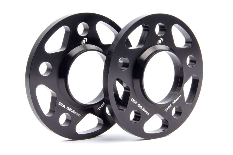 Dinan Wheel Spacers - 5x112 - 66.5mm CB - 12mm Thick (Set of 2)