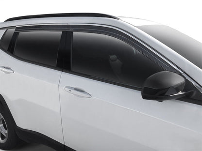 Husky Liners 08-12 Honda Accord Sedan Ventvisor Low Profile (4pc) - Chrome