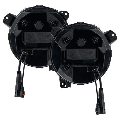 Oracle Jeep JL/Gladiator JT Oculus Bi-LED Projector Headlights - Amber/White Switchback