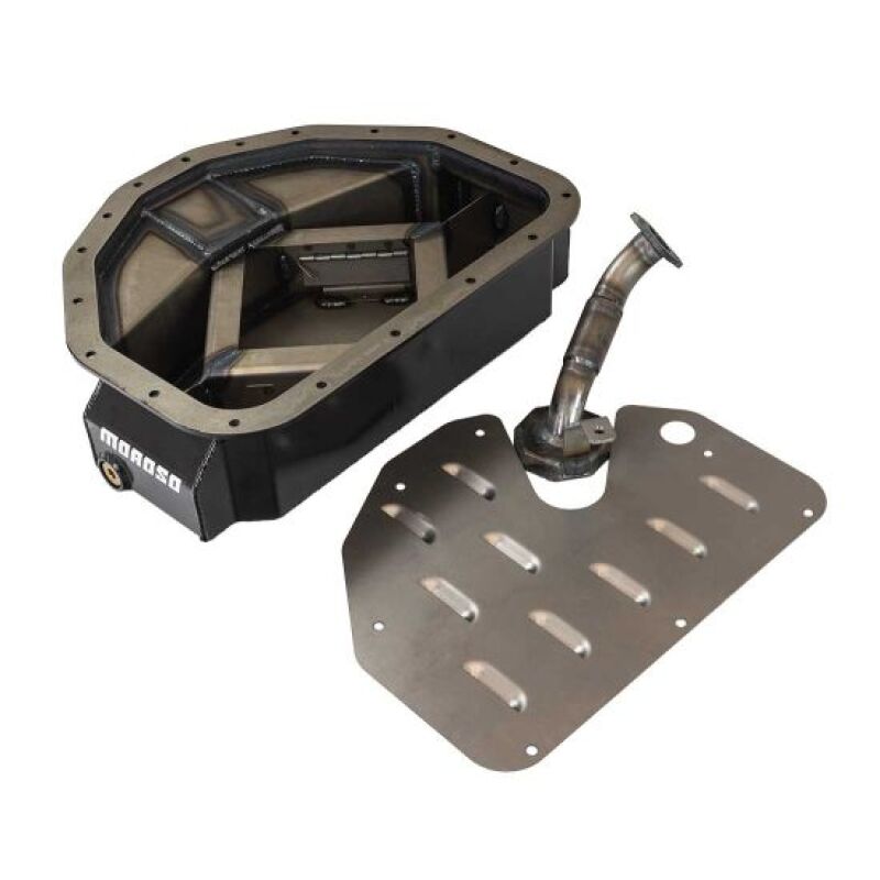 Moroso Toyota 1JZ/2JZ  Front Sump Road Race Baffled 4in Deep Oil Pan