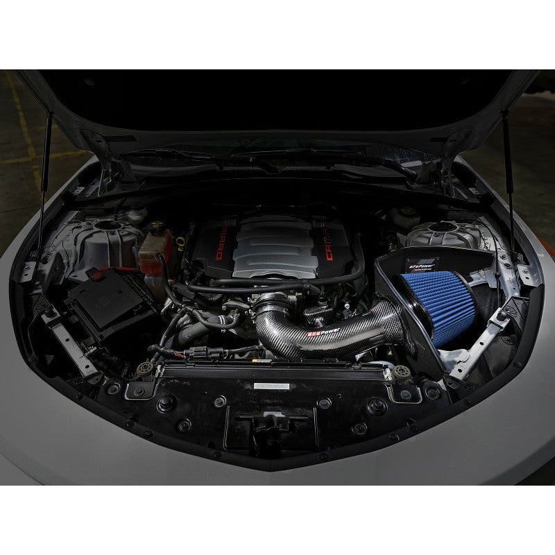 aFe Carbon Fiber Cold Air Intake System With Pro 5R Filters -  21-23 Cadillac Escalade