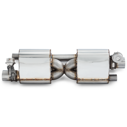 AWE Tuning Porsche 911 (991.2) Carrera / S SwitchPath Exhaust for PSE Cars - Chrome Silver Tips