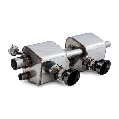 AWE Tuning Porsche 911 (991.2) Carrera / S SwitchPath Exhaust for PSE Cars - Diamond Black Tips