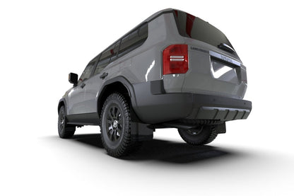 Rally Armor 22-26 Toyota Land Cruiser Black UR Mud Flap Dark Grey Logo