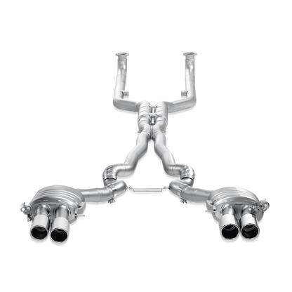 Akrapovič Evolution Line Catback Exhaust System (Titanium) w/Titanium Tips - 2013-2017 BMW M6 Gran Coupe (F06)