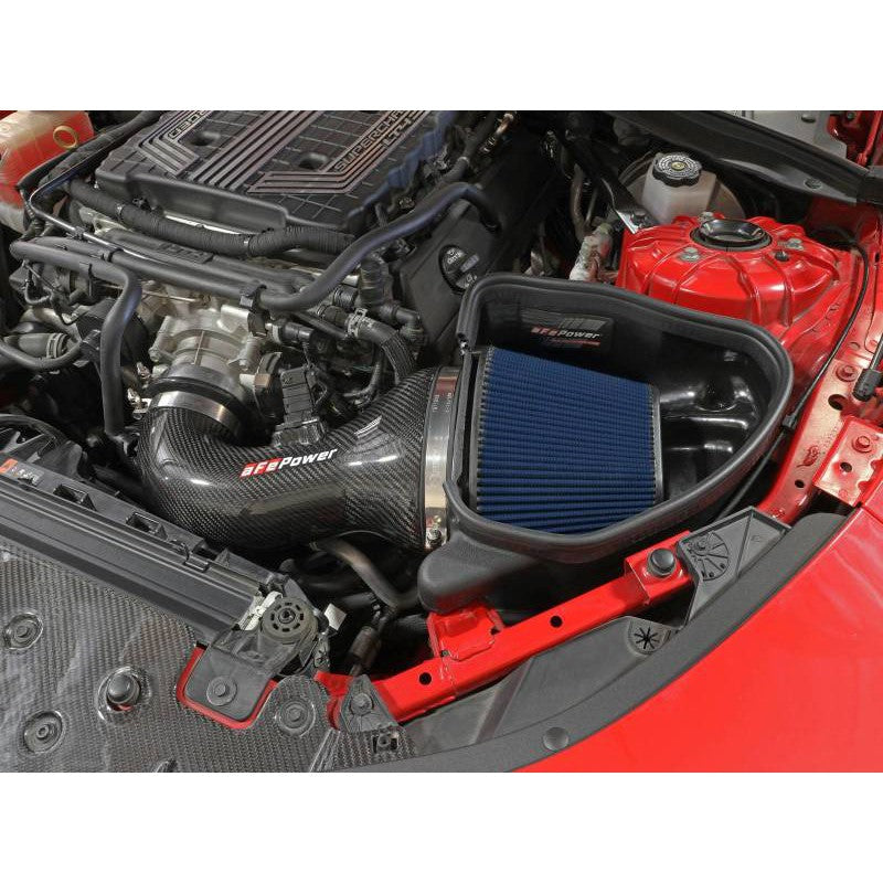 aFe Track Series Carbon Fiber CAI System w/ Pro 5R Filters - 17-12 Chevrolet Camaro
