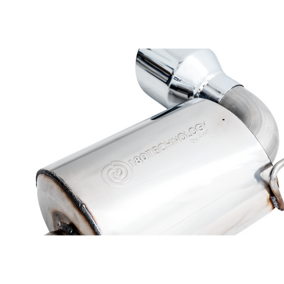 AWE Tuning 2020+ Toyota Supra A90 Resonated Touring Edition Exhaust - 5in Chrome Silver Tips
