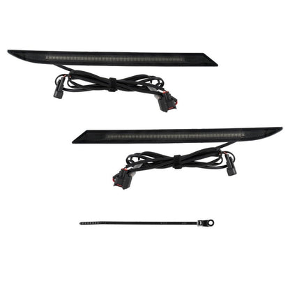 Form Lighting 2024+ Mustang LED Rear Reflector Smoked (Pair)