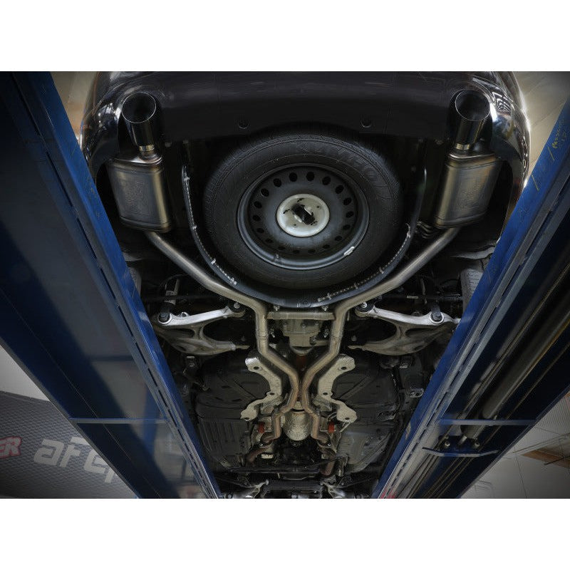 aFe MACH Force-Xp 304 SS Cat-Back Exhaust System w/ Black Tip - 11-22 Dodge Durango