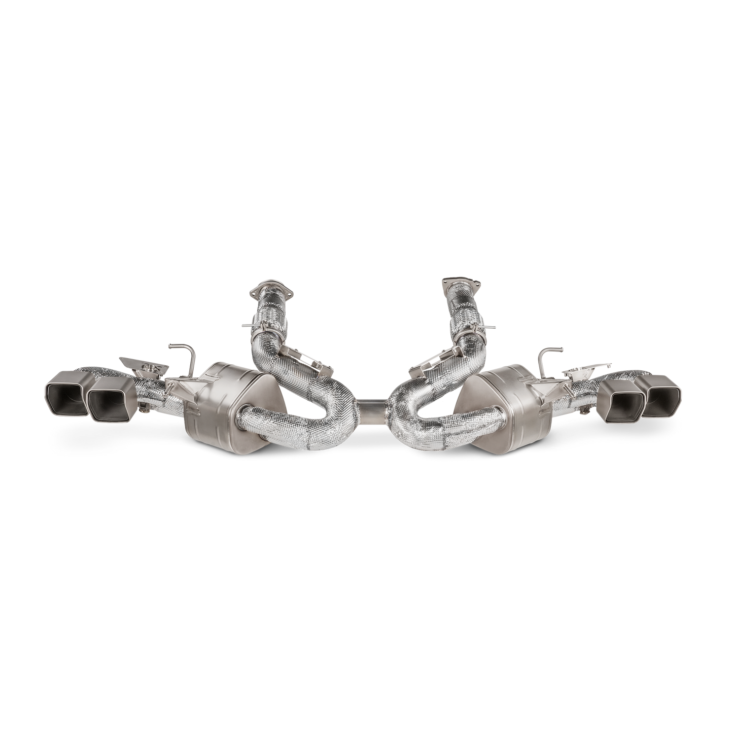 Akrapovič Slip-On Line Exhaust (Titanium) - 2020+ Chevrolet Corvette C8