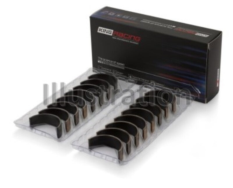 King Engine Bearings Chrysler Dodge Hemi 5.7L/6.1L V8 Performance Rod Bearing Set - Size STDX
