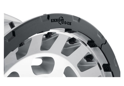 ICON Hammer Pro 17x8.5 / 5x5 / -6mm / 4.5in BS - Silver Machined