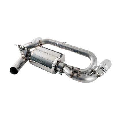 AWE Tuning BMW F22 M235i / M240i Touring Edition Axle-Back Exhaust - Chrome Silver Tips (102mm)