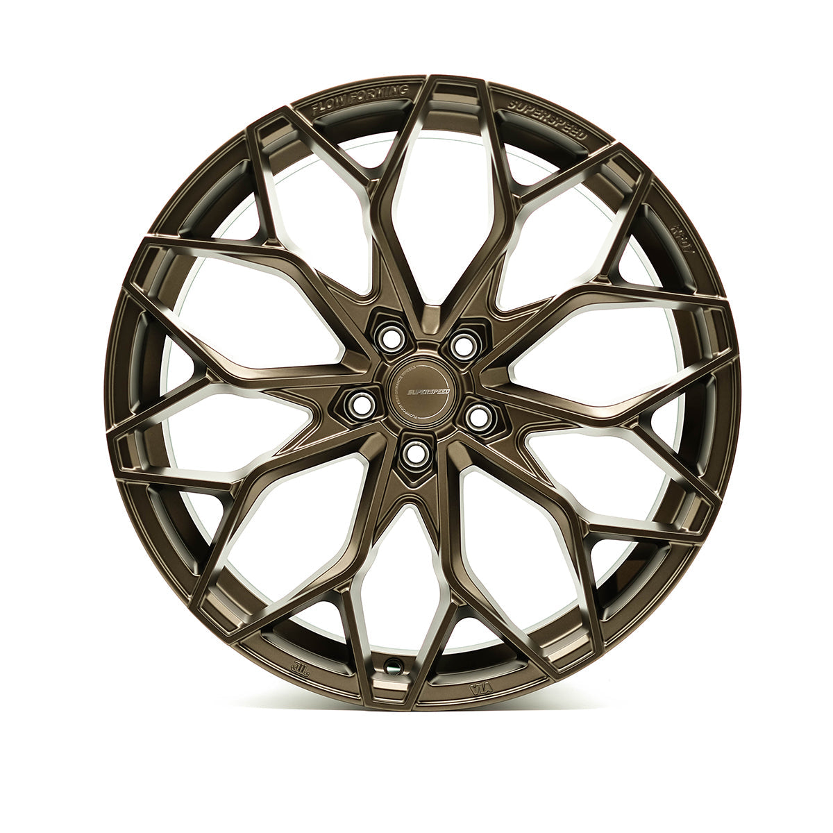 Superspeed RF07 20x10.5 5x112  ET27 66.6 Satin Bronze