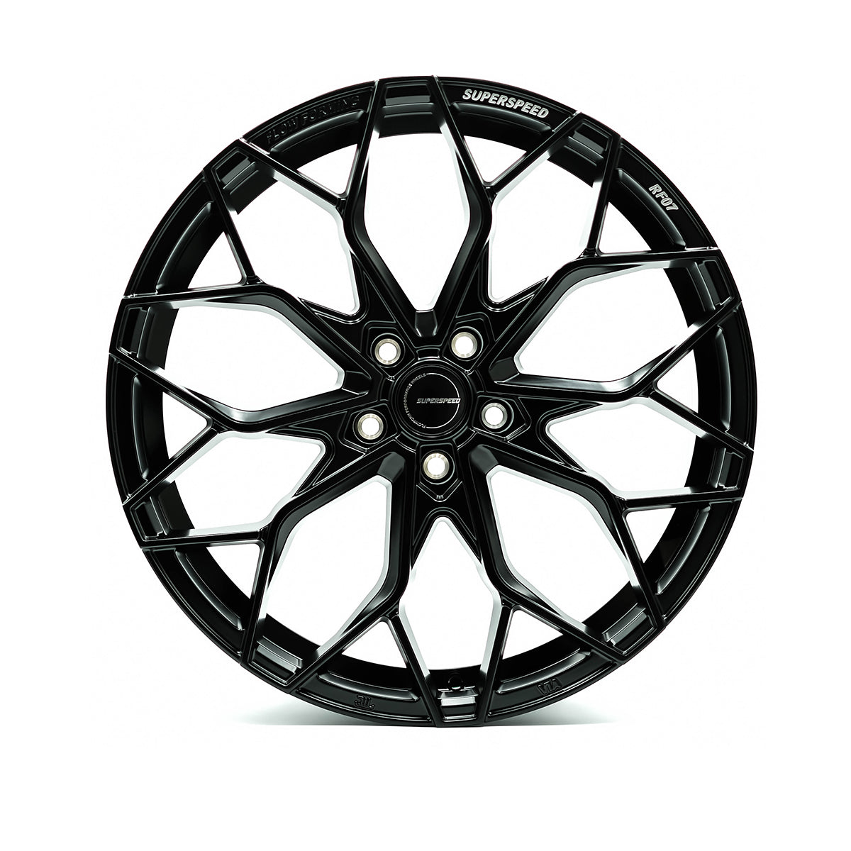 Superspeed RF07 20x9 5x112  ET35 66.6 Matt Black