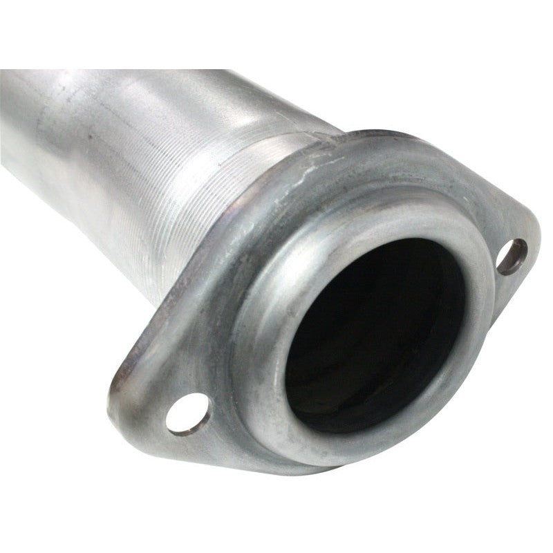 aFe Atlas Exhaust 4in Aluminized Cat-Back w/ 304 SS Black Tip 11-13 Ford F-150 EcoBoost V6 3.5L (tt)