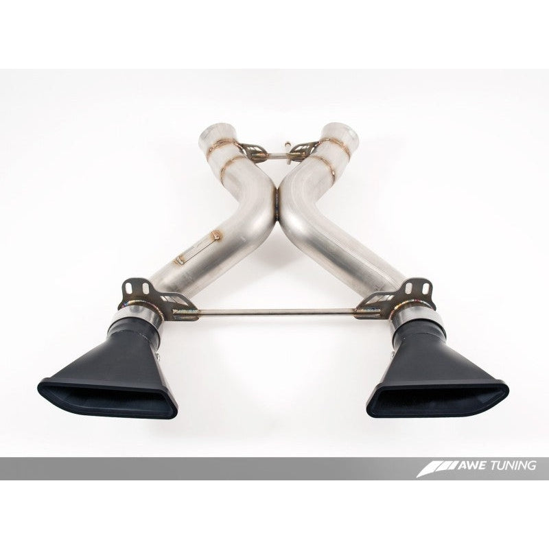 AWE Tuning McLaren MP4-12C Performance Exhaust - Machined Tips
