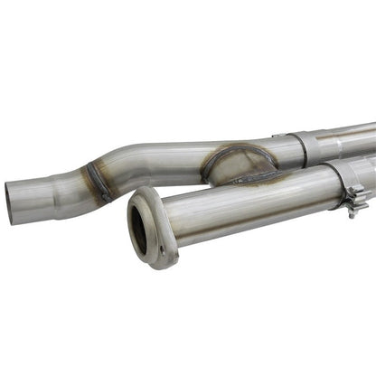 aFe POWER Rebel Series 3in 409 SS Cat Back Exhaust w/ Black Tips 17 Ford F-150 Raptor V6-3.5L