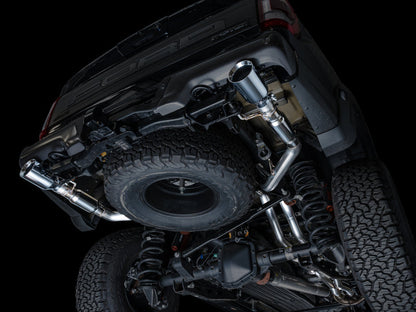AWE Tuning Gen 3 Raptor SwitchPath Exhaust - Chrome Silver Tips