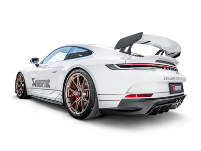 Akrapovič Slip-On Race Line Exhaust (Titanium) w/Titanium Tips - 2022-2024 Porsche 911 GT3/GT3 Touring (992)