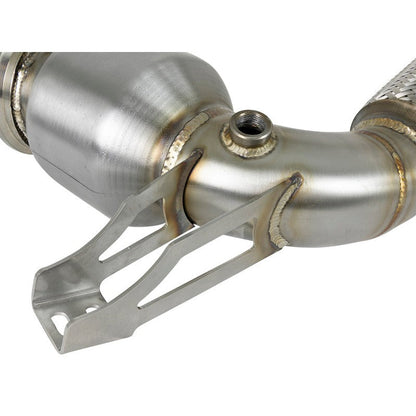 aFe Twisted Steel Street Series Down-Pipe 14-19 MINI Cooper S L4-2.0L (t)