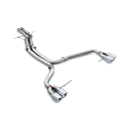 AWE Tuning Porsche Macan Touring Edition Exhaust System - Chrome Silver 102mm Tips