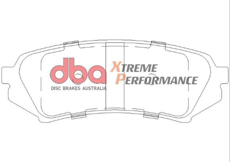 DBA 00-07 Toyota Land Cruiser XP650 Rear Brake Pads-Brake Pads - Performance-DBA