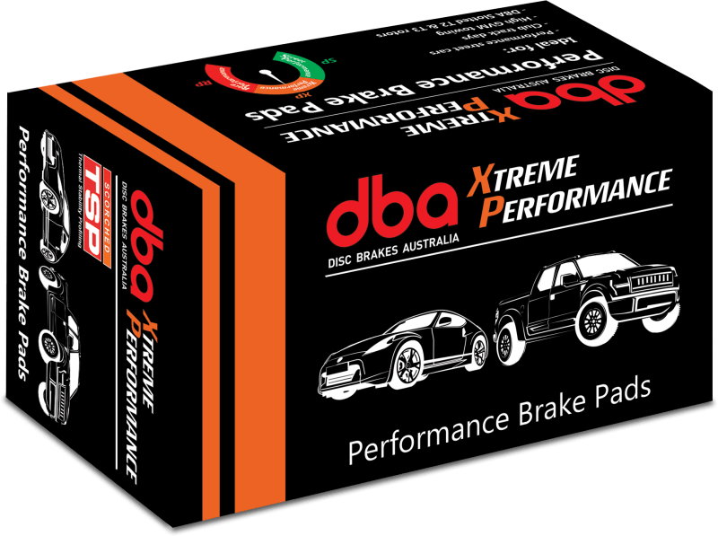 DBA 06-07 Subaru WRX XP650 Rear Brake Pads-Brake Pads - Performance-DBA