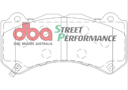 DBA 07-22 Nissan GT-R R35 Front Street Performance Brake Pad Kit-Brake Pads - Performance-DBA