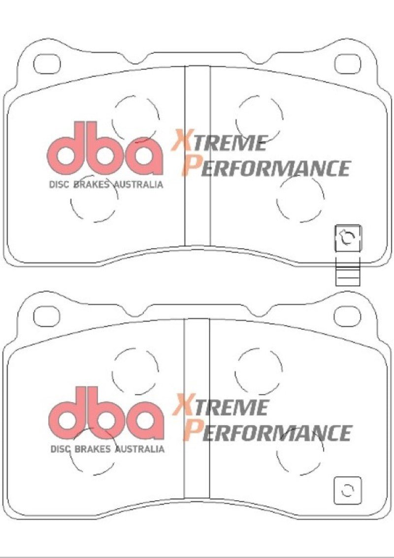 DBA 13-15 Cadillac XTS XP650 Front Brake Pads-Brake Pads - Performance-DBA