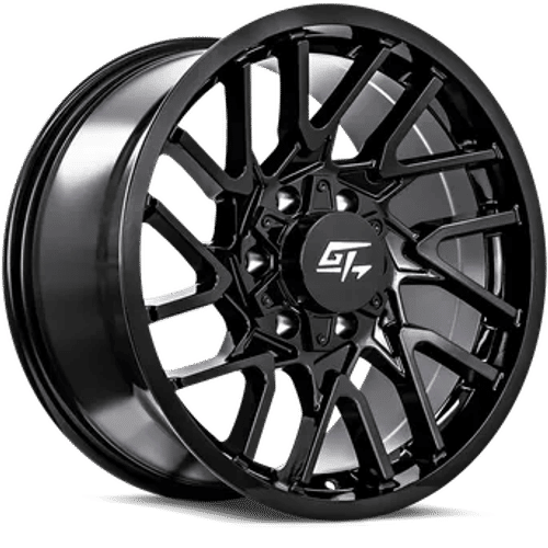 GT Off-Road Aggression Gloss Black Gloss Black 17x9 +12 8x180mm 125.2mm