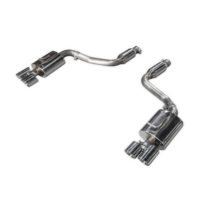 AWE Tuning Panamera 2/4 Touring Edition Exhaust (2014+) - w/Chrome Silver Tips
