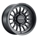 Method MR411 Bead Grip 15x7 / 4+3/13mm Offset / 4x156 / 132mm CB Matte Black Wheel