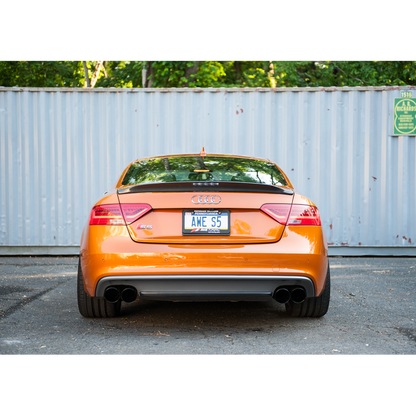 AWE Tuning Audi B8.5 S5 3.0T Track Edition Exhaust - Diamond Black Tips (90mm)