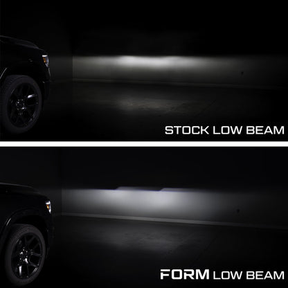 Form Lighting 2019-2024 Ram 1500 Sequential LED Projector Headlights (Pair)