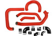 PERRIN 15-21 Subaru STI Front Mount Intercooler Boost Tubes + Hardware - Red Tubes