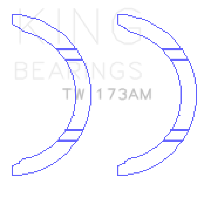 King Engine Bearings 4G63/4G64 7 Bolt EVO V-IX Thrust Washer Set