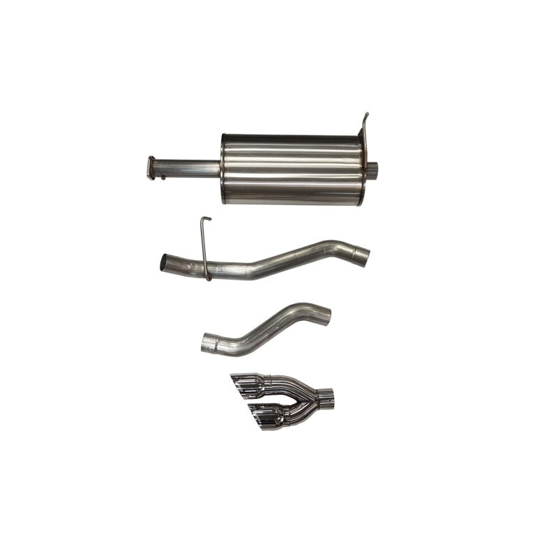Corsa 2019 Ram 1500 5.7L Crew Cab w/57in or 76in Bed Cat-Back Single Side Exit 4in Polished Dual Tip
