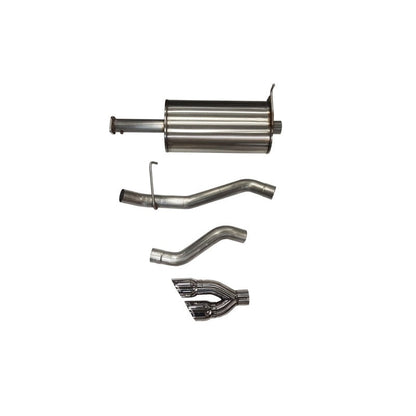 Corsa 2019 Ram 1500 5.7L Crew Cab w/57in or 76in Bed Cat-Back Single Side Exit 4in Polished Dual Tip