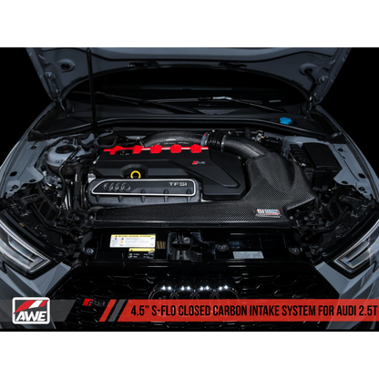 AWE Tuning Audi RS3 / TT RS S-FLO Closed Carbon Fiber Intake