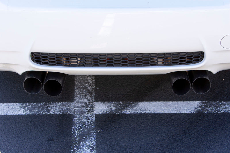 Dinan 08-11 BMW M3 (E90) Free Flow Axleback Exhaust System - Black Tips