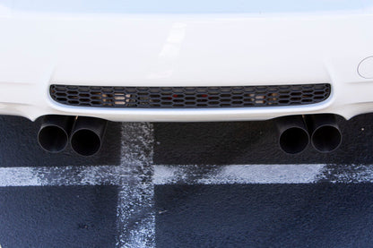 Dinan 08-11 BMW M3 (E90) Free Flow Axleback Exhaust System - Black Tips