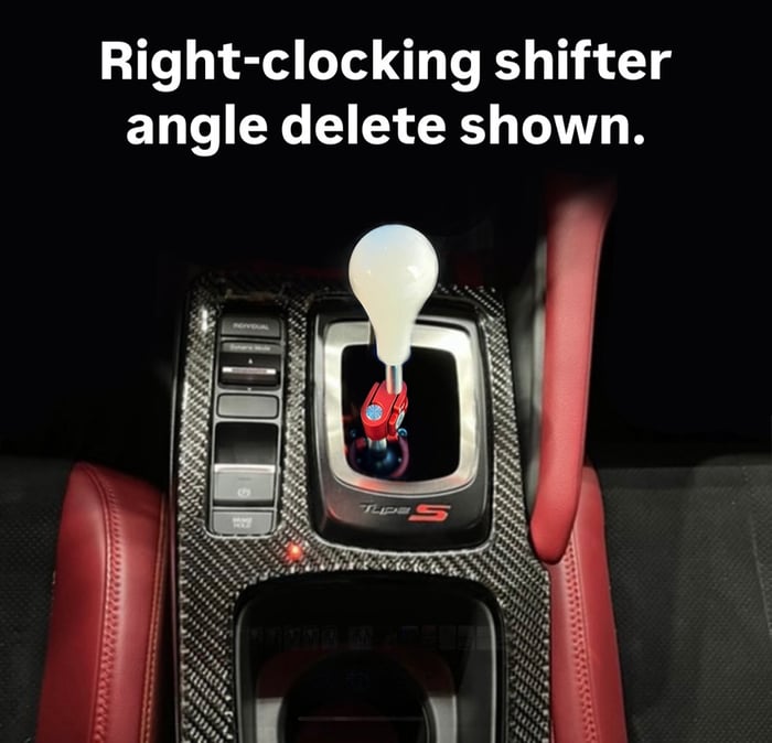 Chasing JS 2023+ Acura Integra Shift Boot Delete