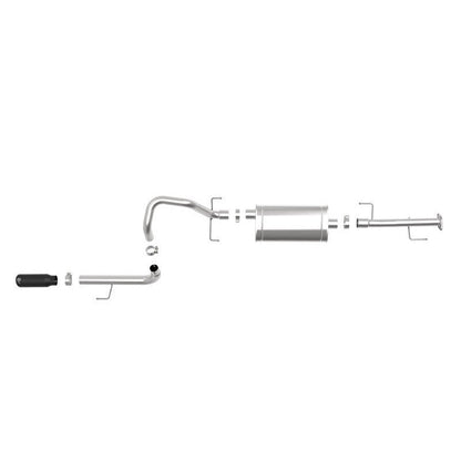 aFe MACHForce XP 2.5in 304-SS Exhaust Cat-Back w/ Black Tip 10-19 Toyota 4Runner V6-4.0L