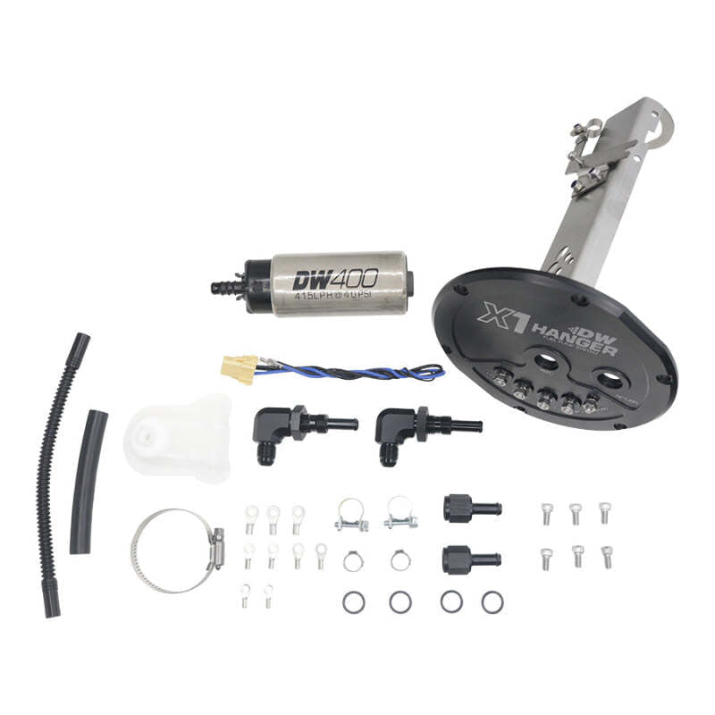 DeatschWerks 89-93 Nissan S13 R32 Skyline (non-GTR) X1 Series Fuel Pump Module w/ DW400 Pump-Fuel Pump Hangers-DeatschWerks