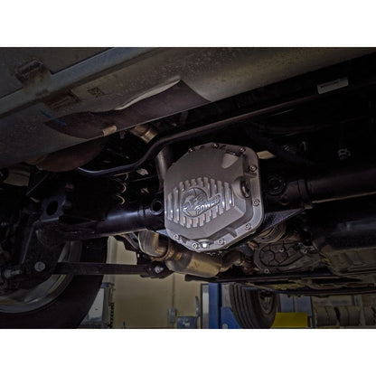 aFe Power Street Series Rear Differential Cover Raw w/Machined Fins 18-21 Jeep Wrangler JL Dana M200