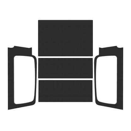 DEI 04-06 Jeep Wrangler LJ Unlimited Headliner Complete Kit - Black-Hard Top Accessories-DEI