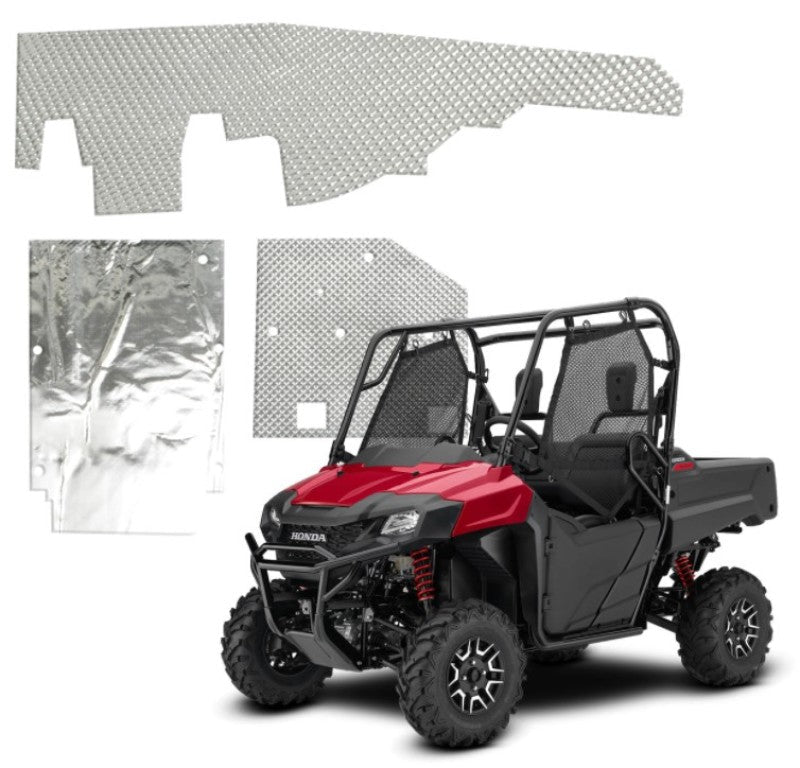 DEI 14-20 Honda Pioneer 700 Heat Shield Kit-Heat Shields-DEI