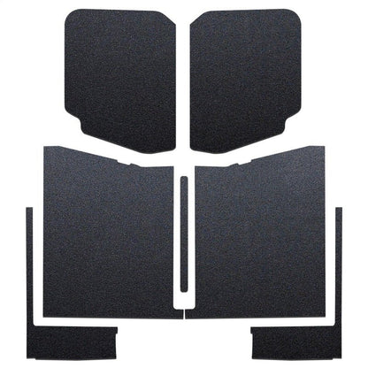 DEI 20-22 Jeep Gladiator JT 4-Door Boom Mat Complete Headliner Kit - 7 Piece - Black-Hard Top Accessories-DEI